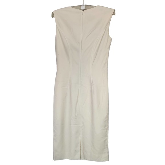 Ports 1961 Beige Wool Dress 2 - Picture 4 of 4